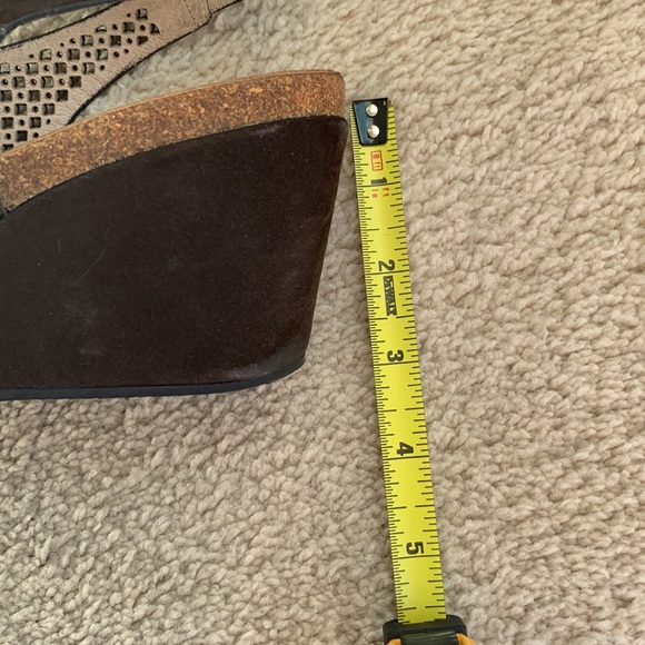 Sudini black suede wedge - Picture 4 of 6